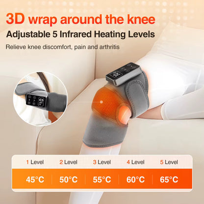 Infrared Heating Massage Knee Pads